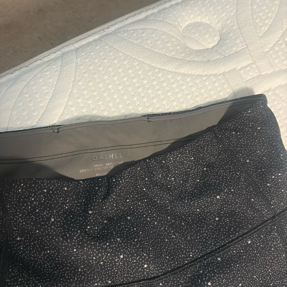Rainier reflective tights athleta. Like new!!!